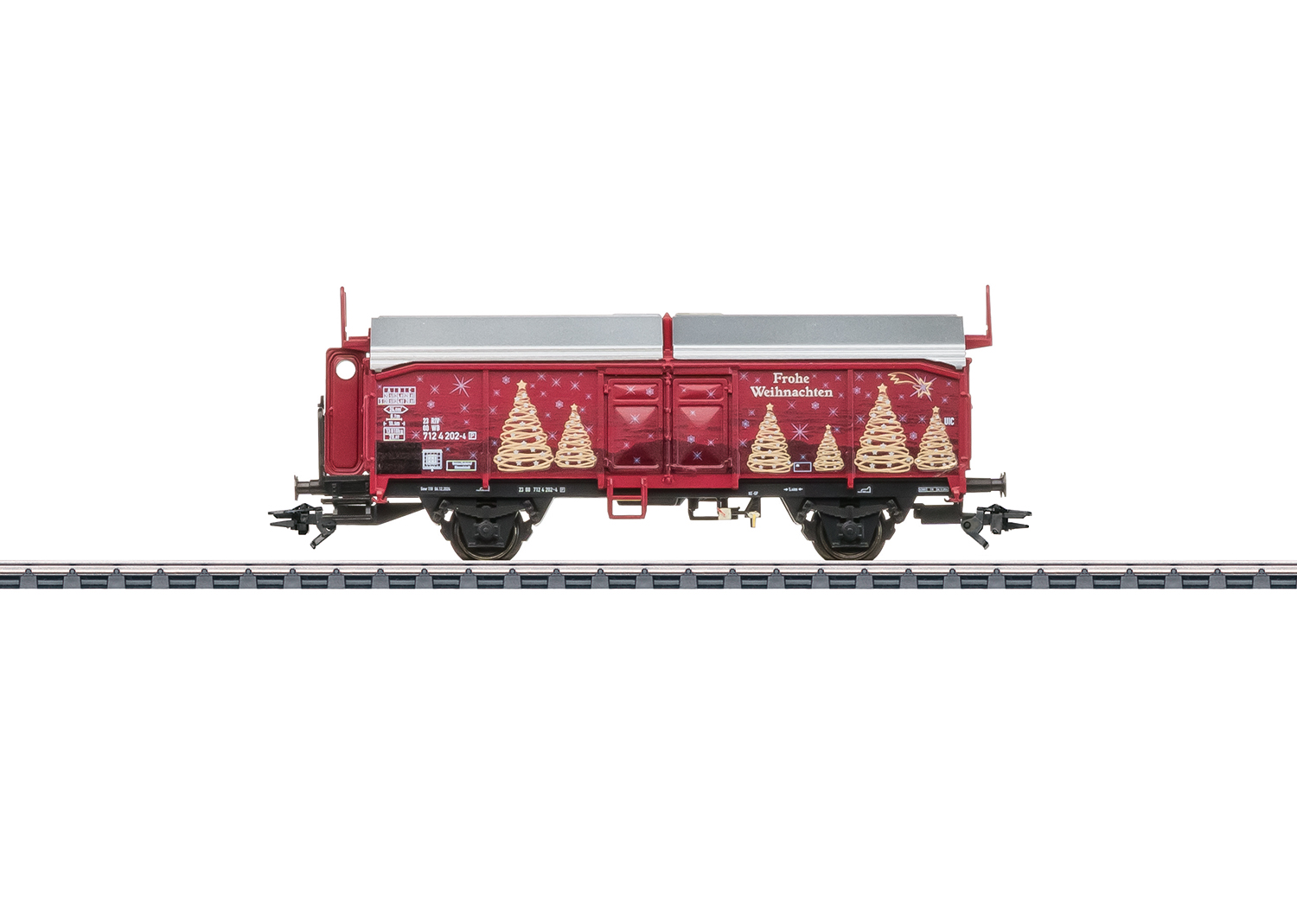 Artikel Bild: Märklin H0 48424 Weihnachtswagen 2024 mit Schiebedach