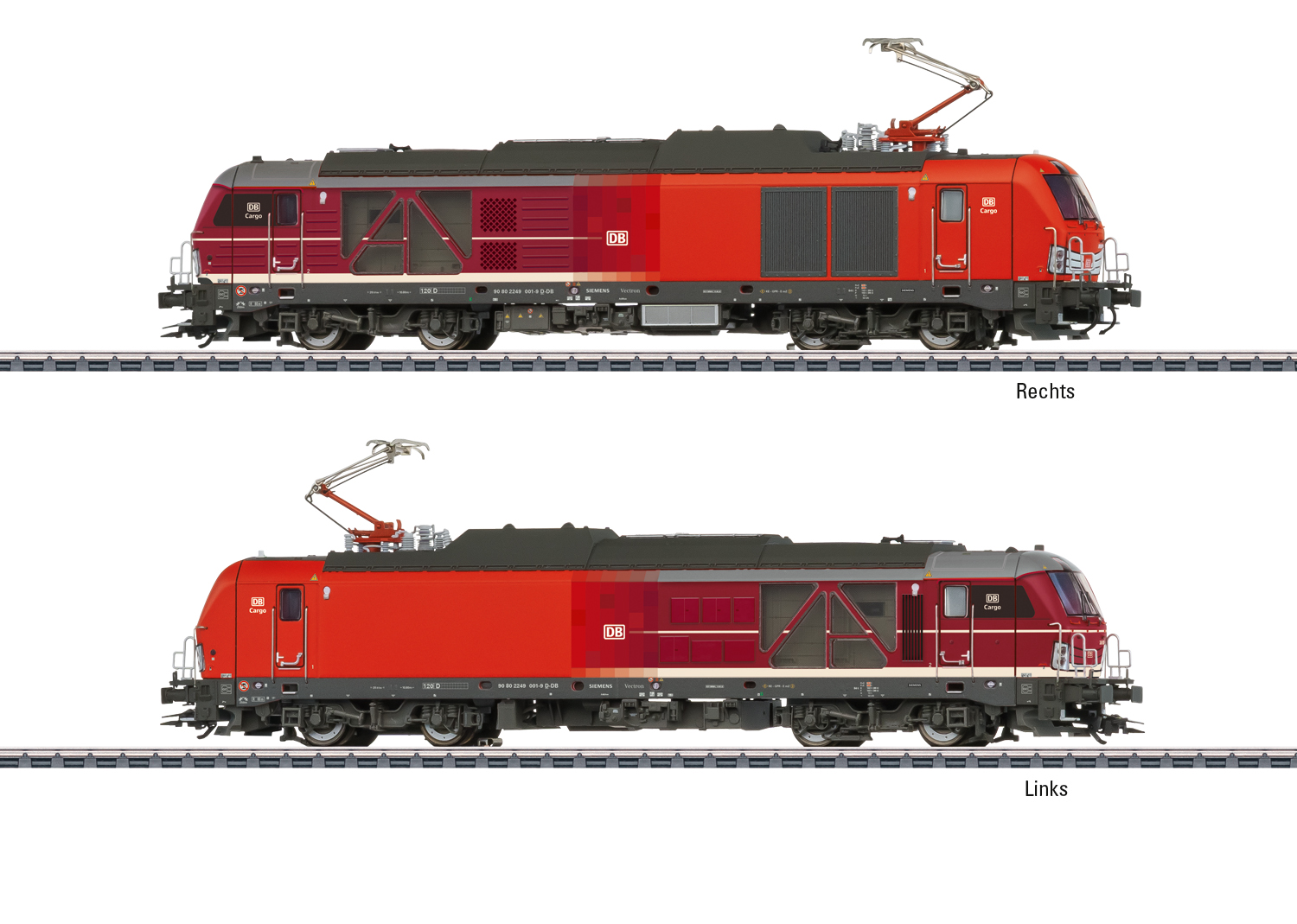 Artikel Bild: Märklin H0 39293 Zweikraftlok BR 249, mfx, DCC und Sound, Ep. VI