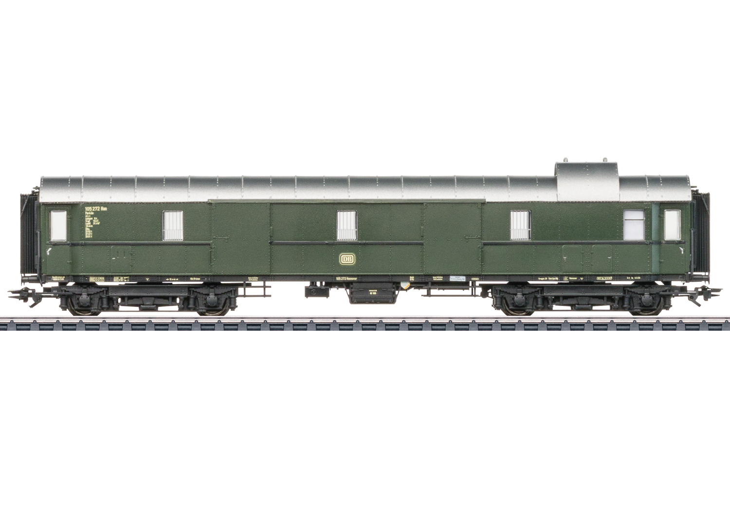 Artikel Bild: Märklin H0 42540 Schnellzug-Gepäckwagen, 4-achsig, LED, Ep. III