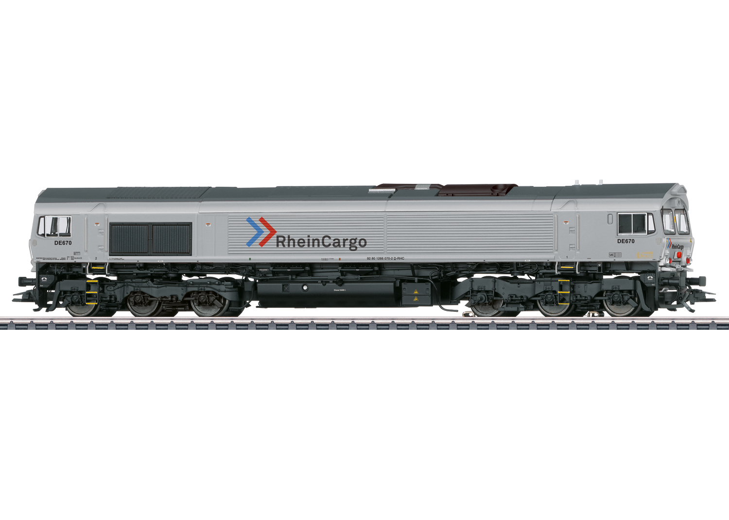 Artikel Bild: Märklin H0 39072 Diesellok Class 66 RheinCargo Ep. VI mfx/DCC, Sound und Rauch