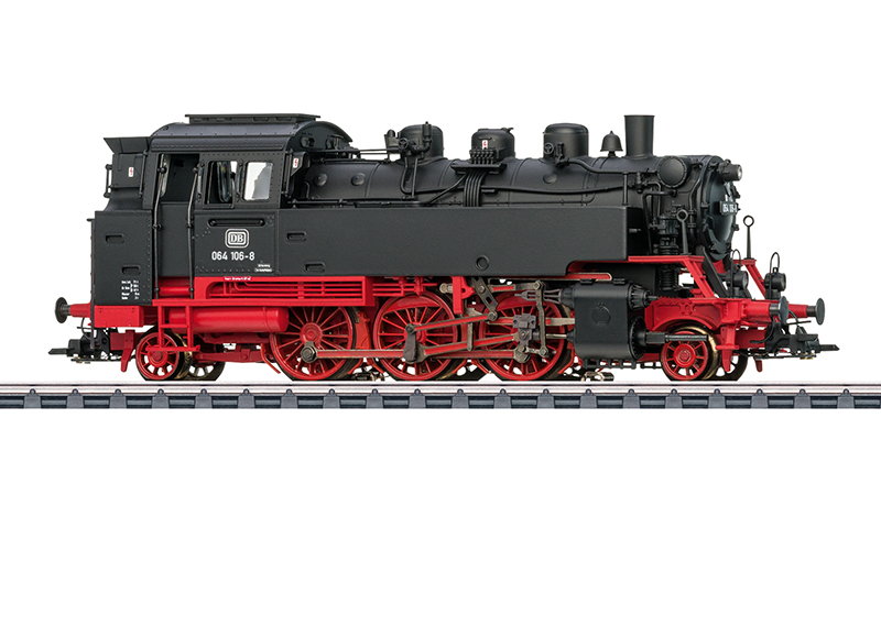 Artikel Bild: Märklin H0 39659 Dampflok Tenderlok BR 064 DB Ep. IV mfx/DCC, Sound u. Telex  MHI