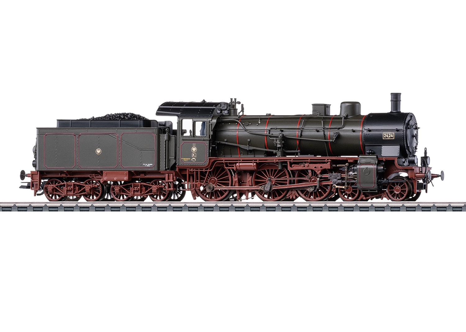 Artikel Bild: Märklin H0 39381 Dampflok Gattung P8, KPEV, Ep. I, mfx, DCC und Sound