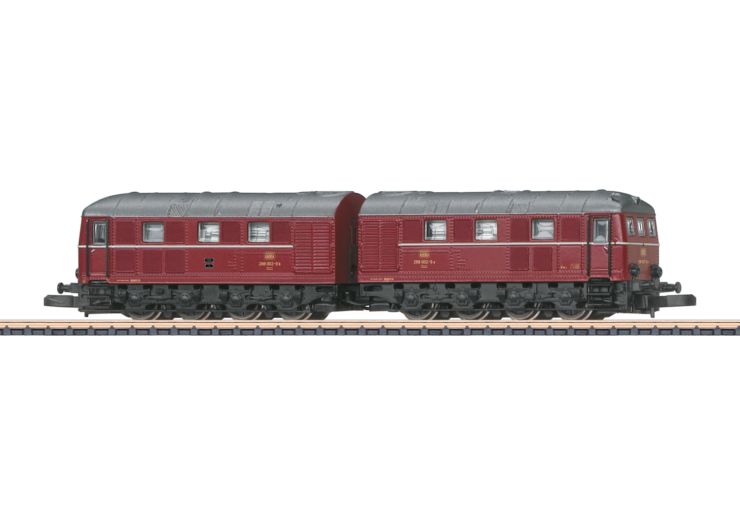 Artikel Bild: Märklin Spur Z 88151 Doppel-Diesellok BR 288 der DB, Ep. IV