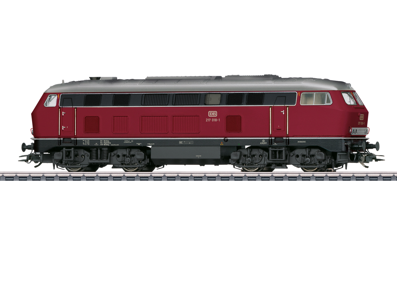 Artikel Bild: Märklin H0 39274 Diesellok BR 217 der DB, Ep IV mit mfx und DCC