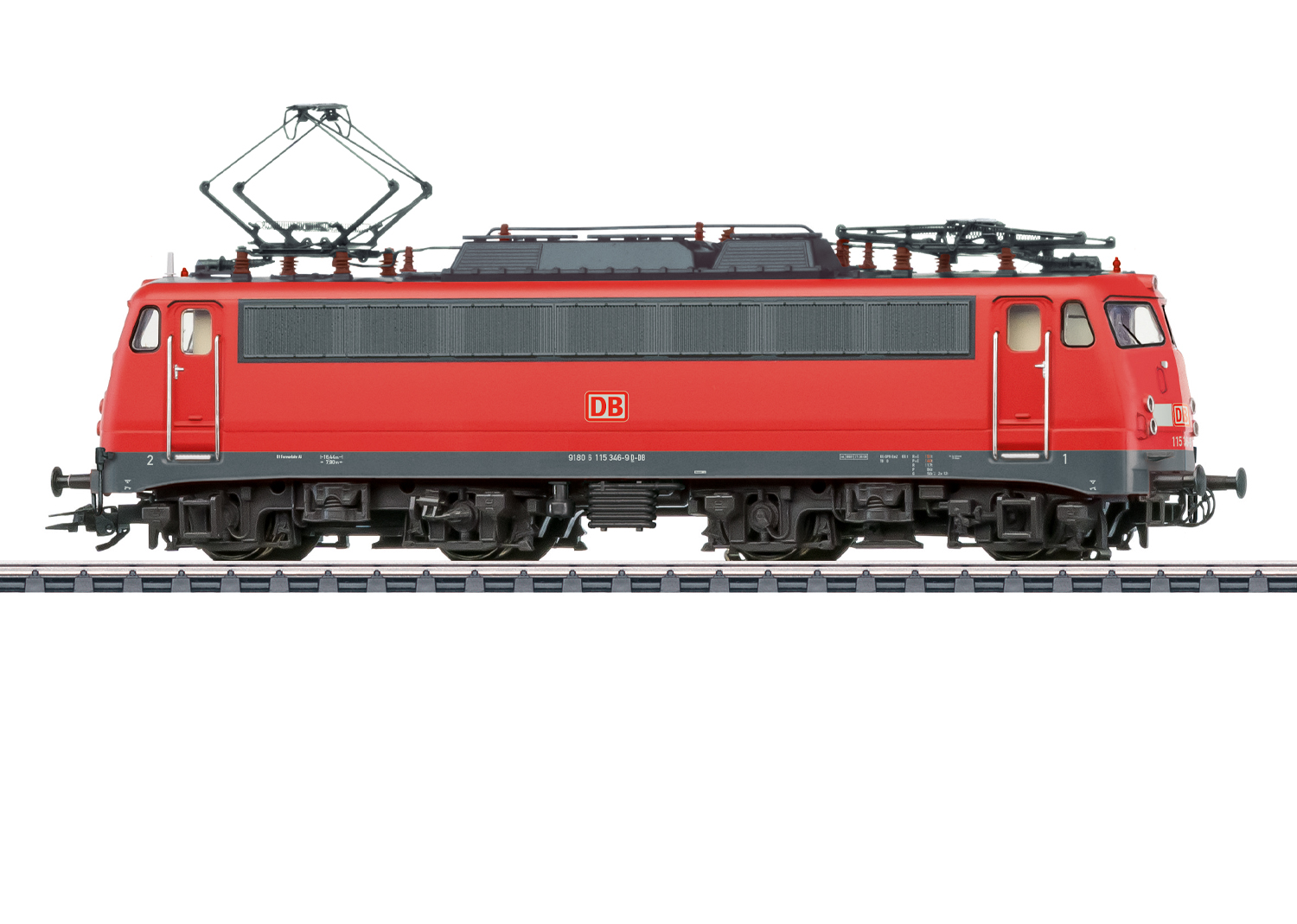 Artikel Bild: Märklin H0 39127 Elektrolok der DB, BR 115, Ep. VI mit mfx, DCC und Sound