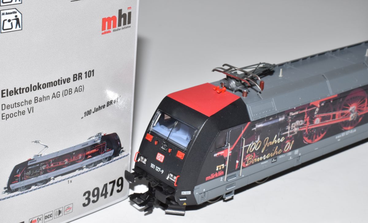 Artikel Bild: Märklin H0 39479 Elektrolok BR 101 der DB AG, Ep. VI mit mfx und DCC