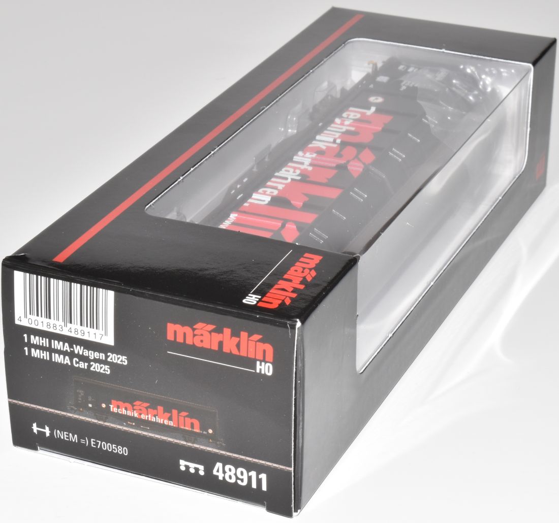 Artikel Bild: Märklin 48911 IMA- Wagen 2025 Schiebewandwagen , schwarz SoMo in OVP MHI