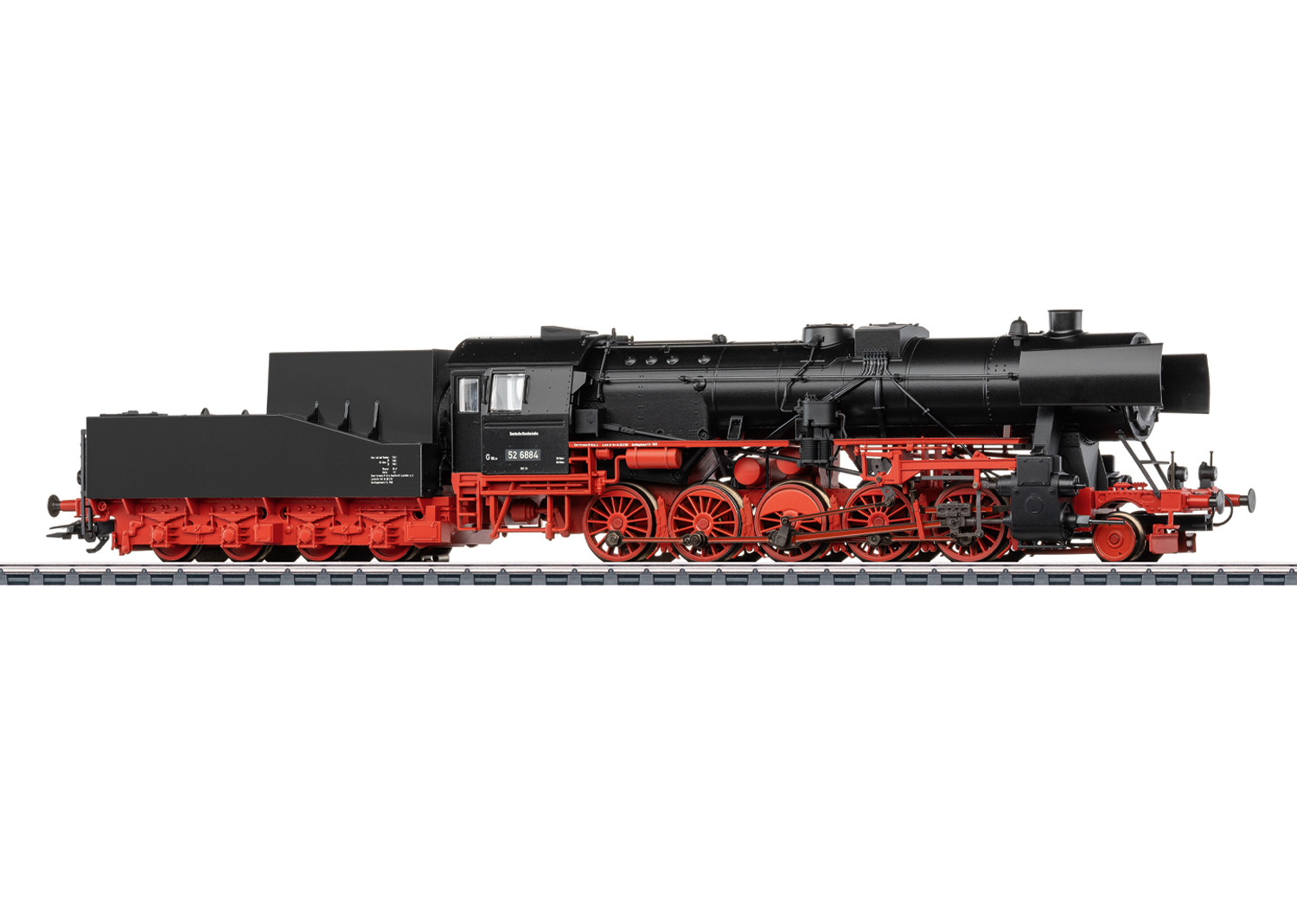 Artikel Bild: Märklin H0 39535 Dampflok BR 52 der DB, Ep. III mit mfx, DCC und Sound