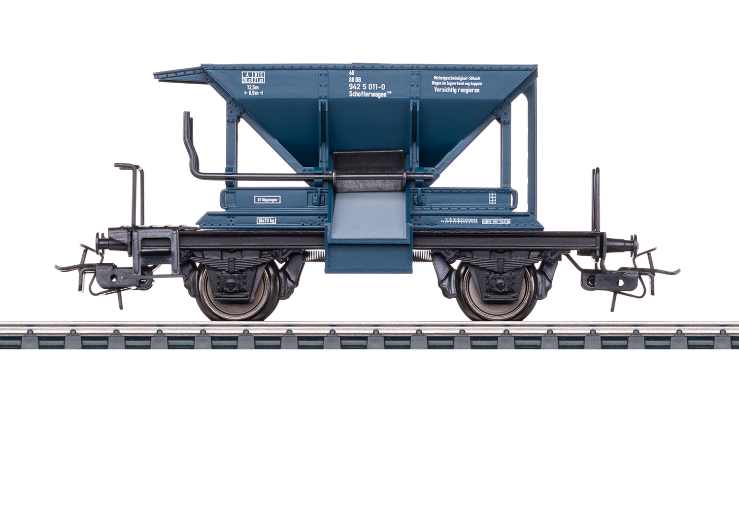 Artikel Bild: Märklin H0 46102 MHI Schotterwagen Bauart Talbot der DB, Ep. IV