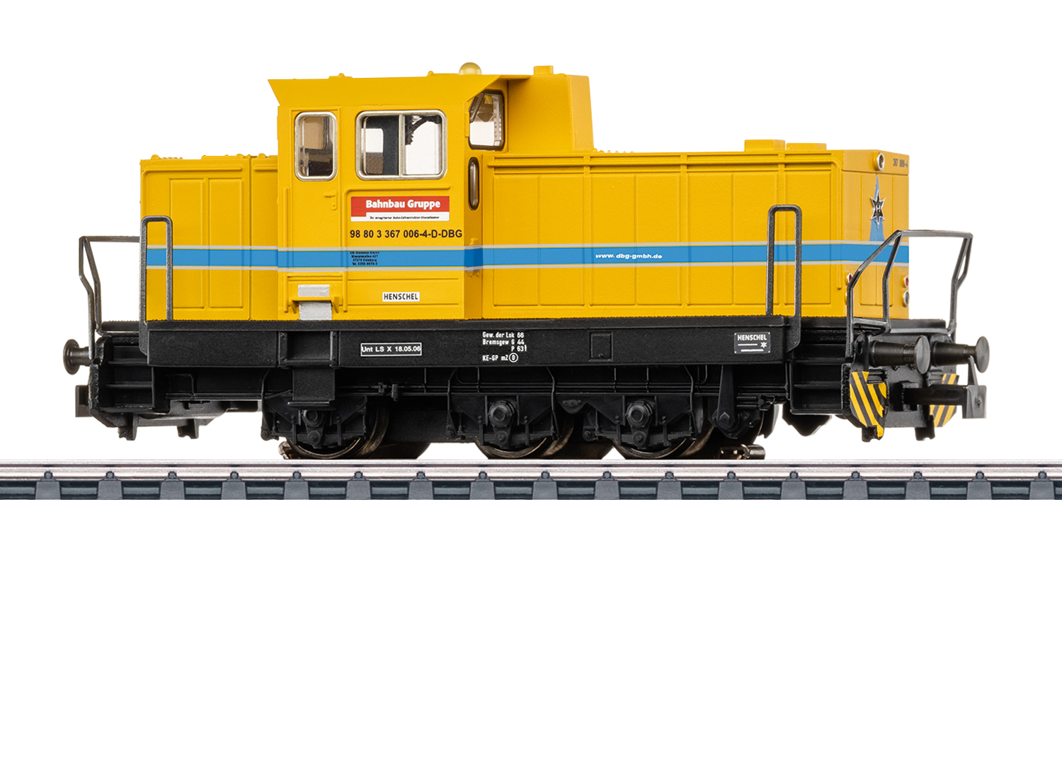 Artikel Bild: Märklin H0 36702 MHI Diesellok BR 367, DHG 700, Ep. VI mit mfx und Sound
