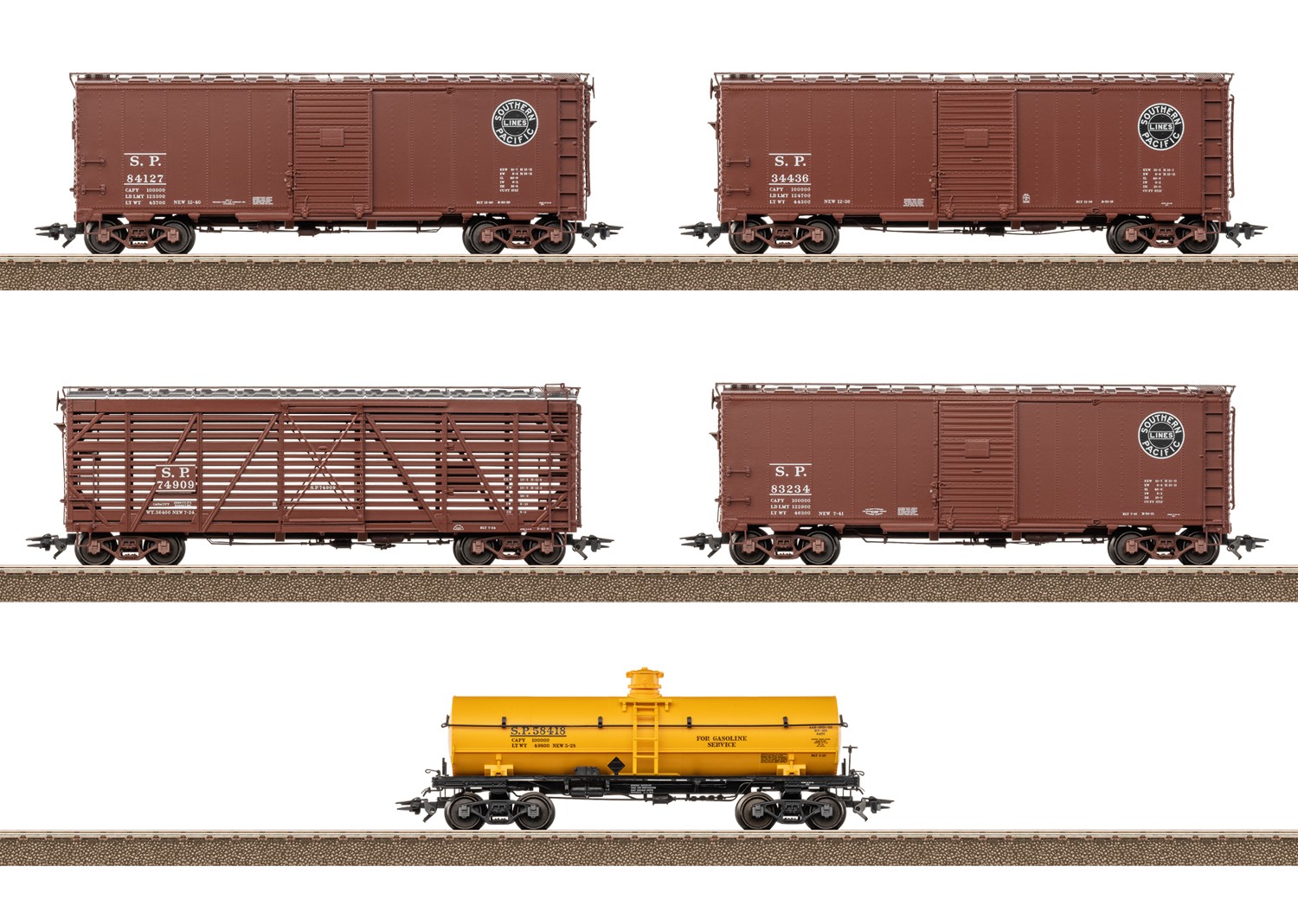 Artikel Bild: Trix H0 24915 Güterwagen-Set Southern Pacific, Ep. III