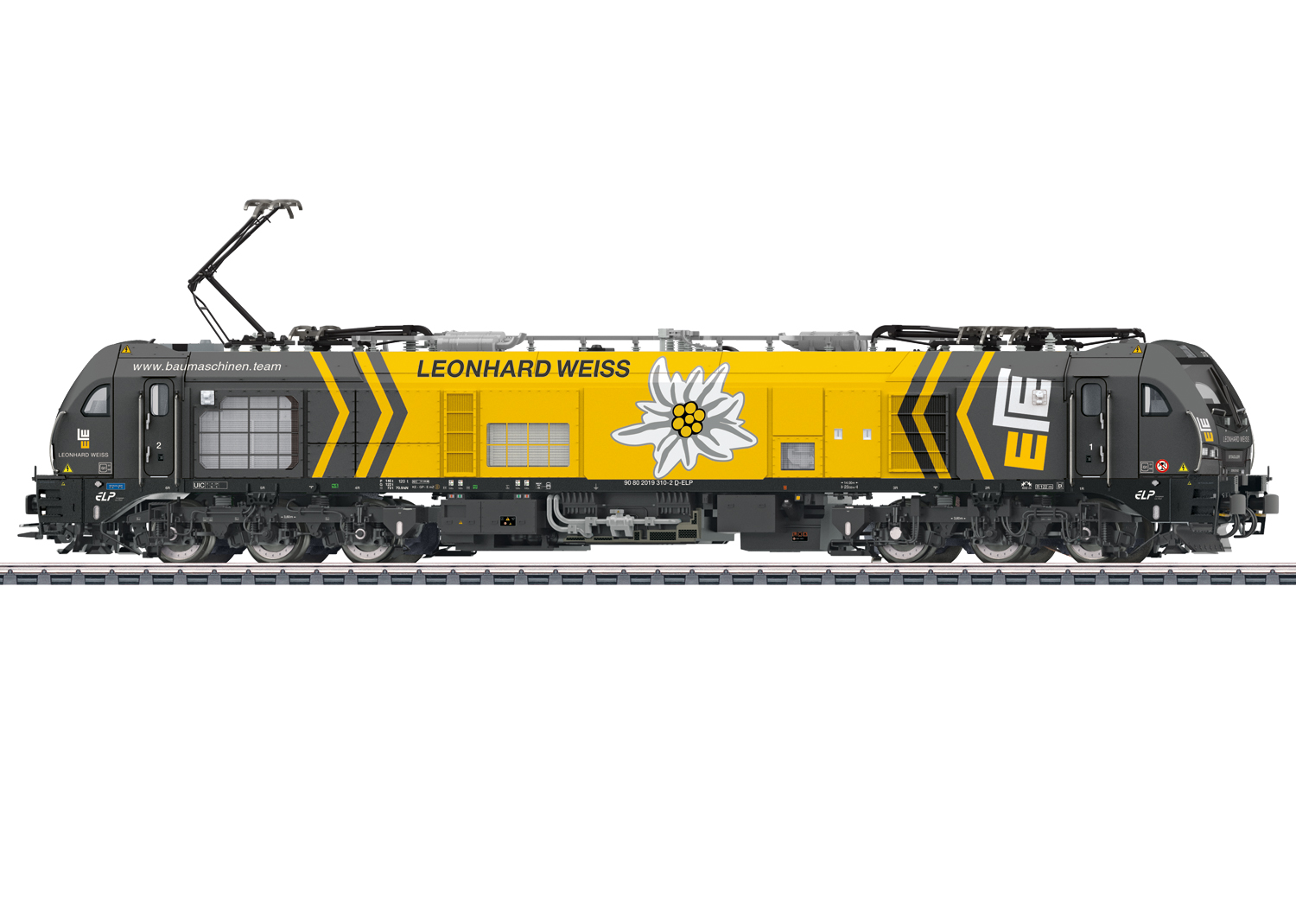 Artikel Bild: Märklin H0 38905 Zweikraftlok "Leonhard Weiss" BR 2019, Ep. VI mit mfx, DCC und Sound