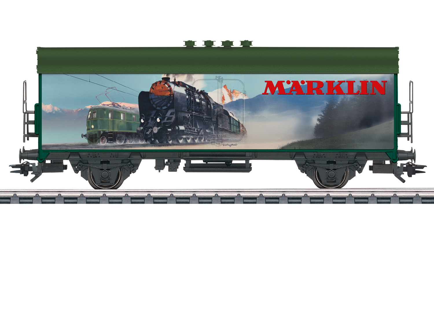 Artikel Bild: Märklin H0 45909 privater Kühlwagen Katalogwagen 1938