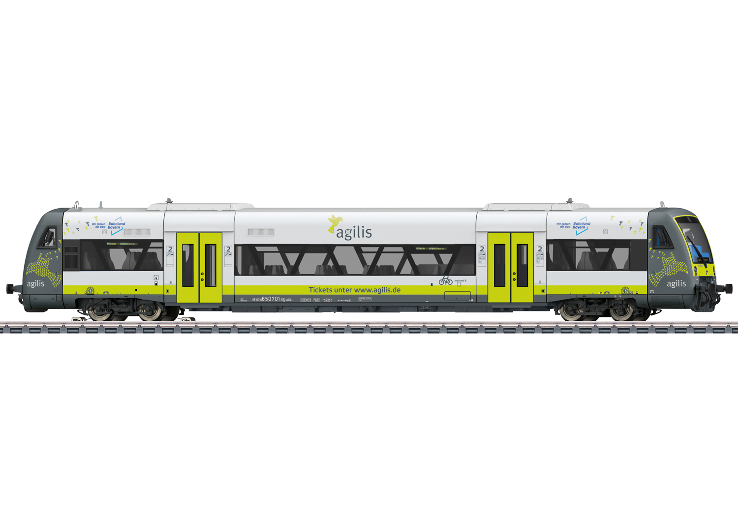 Artikel Bild: Märklin H0 36968 Dieseltriebwagen RS1, BR 560, Ep. VI, mfx DCC und Sound