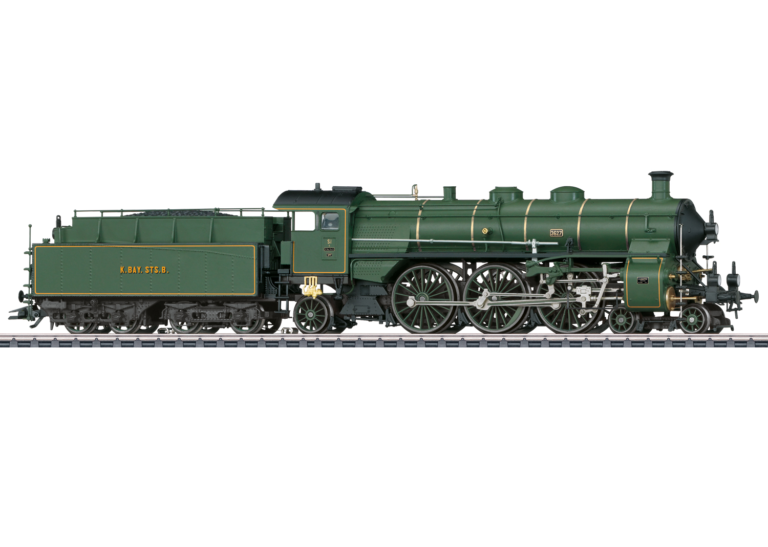 Artikel Bild: Märklin H0 39435 Dampflok Gattung S 3/6, Ep. I mit mfx, DCC und Sound