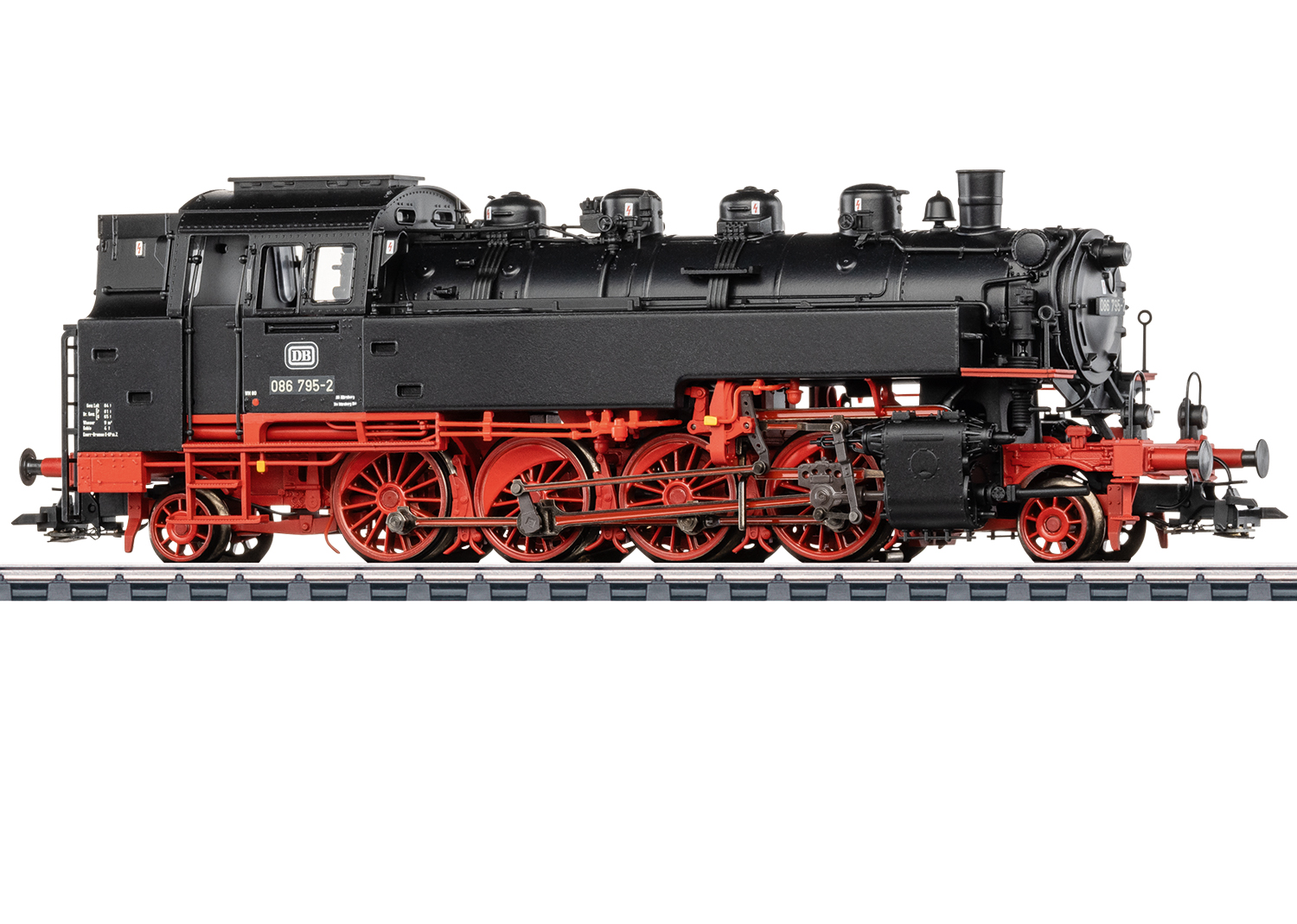 Artikel Bild: Märklin H0 37088 Dampflok BR 086 der DB, Ep. IV mit mfx, DCC und Sound