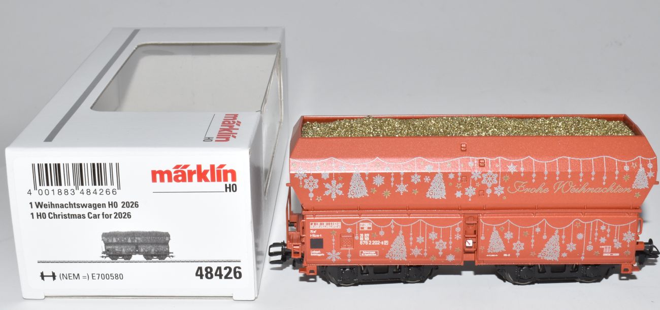 Artikel Bild: Märklin H0 48426 Weihnachtswagen 2026, WB in Ep. IV