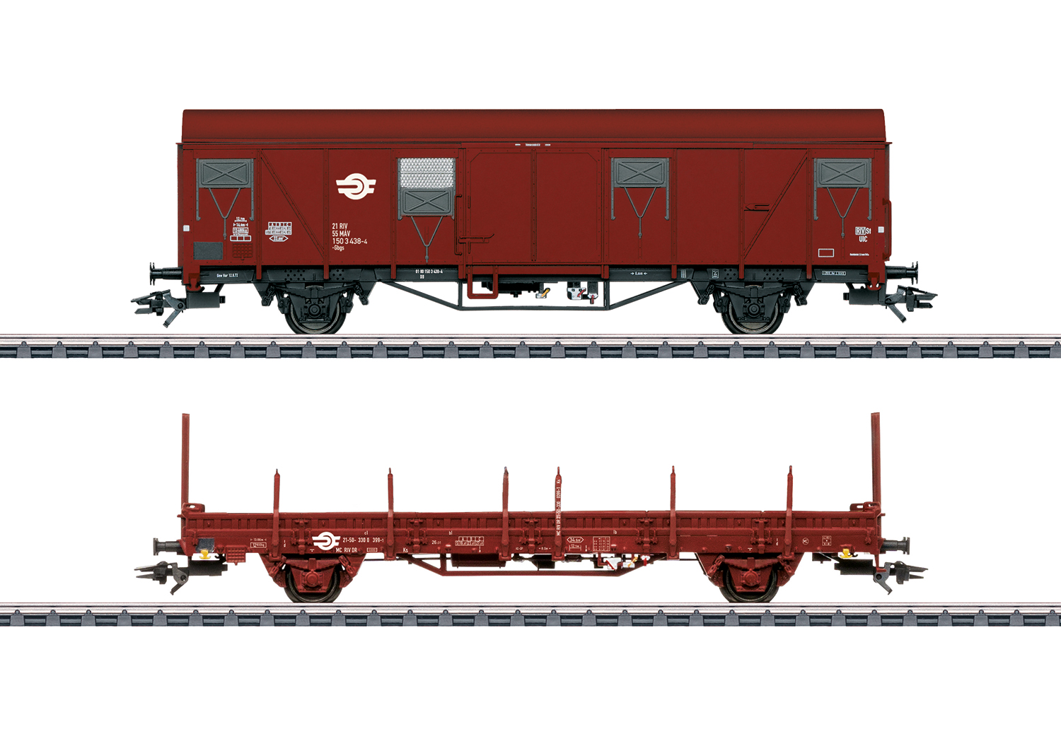 Artikel Bild: Märklin H0 47327 Güterwagen-Set MÁV, Ep. IV