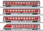 Details-Märklin 42988 Reisezugwagen-Set 1 "München-Nürnberg-Express" DB AG, Ep. VI, mfx