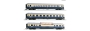 Details-Roco 74048 Wagenset 3-tlg. Set 1: F 21 „Rheinpfeil“, DB, Ep. III