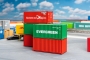 Details-Faller 182051 20' Container Set 5-tlg. Bausatz Ep. IV