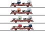Details-Märklin H0 46406 Güterwagen-Set Fahrzeugtransport der DR/DDR, Ep. IV