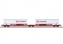Details-Märklin H0 47470 Doppel-Taschenwagen Sdggmrss 738 der DB AG, Ep. VI