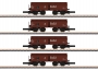 Details-Märklin Spur Z 82710 Güterwagenset Selbstentladewagen 00tz 44 der DB, Ep. III
