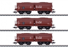 Märklin H0 46221 Selbstentladewagen-Set Erz Id der DB, Ep. III