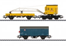 Artikel-Bild-Märklin H0 46720 MHI Kranwagen-Set der DBG, Ep. VI mit mfx und DCC