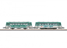 Artikel-Bild-Märklin Spur Z 88315 Schienenbus mit Beiwagen BR 798/998, Ep. VI