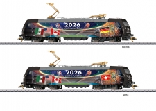 Artikel-Bild-Märklin H0 36026 BR 185.2 E-Lok zur Fußball WM 2026 mfx u. Sound