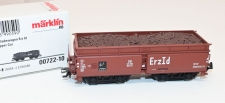 Märklin H0 00722-10 Selbstentladewagen ErzId der DB Ep. III mit Erz in OVP