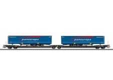 Artikel-Bild-Märklin H0 47476 Doppel-Taschenwagen der TX Logistik AG, Ep. VI