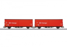 Artikel-Bild-Märklin H0 48230 Großraum-Schiebewandwagen als Doppeleinheit der DB, Ep. V