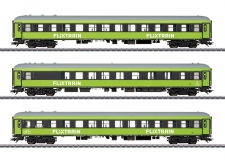 Artikel-Bild-Märklin H0 42957 Schnellzugwagen-Set 1, FlixTrain, Ep. VI, 3tlg.